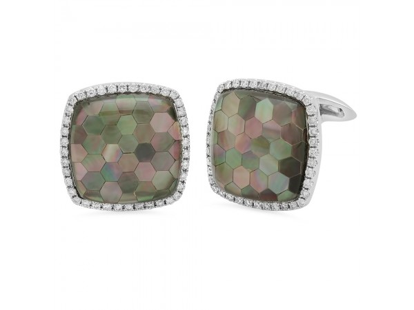 CL-6564 MOTHER OF PEARL AND DIAMOND 0.70CTW